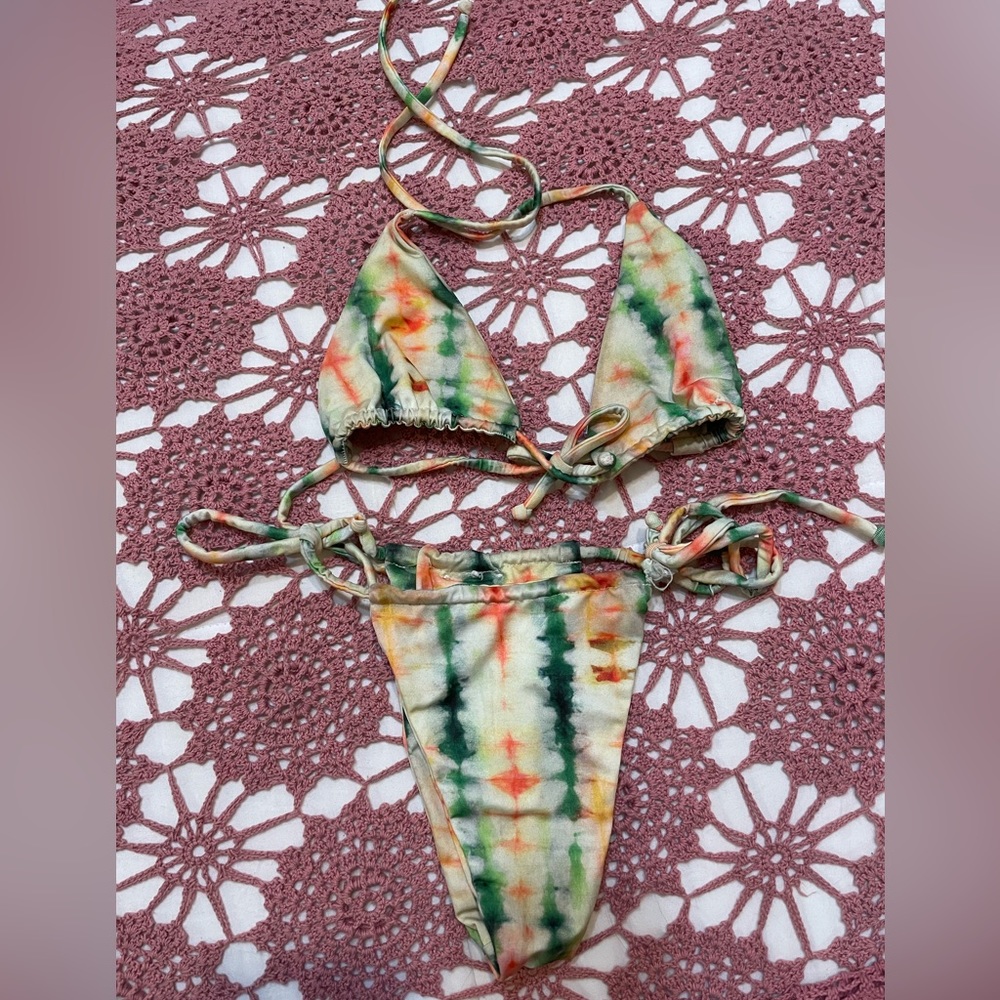 San Lorenzo tie dye bikini